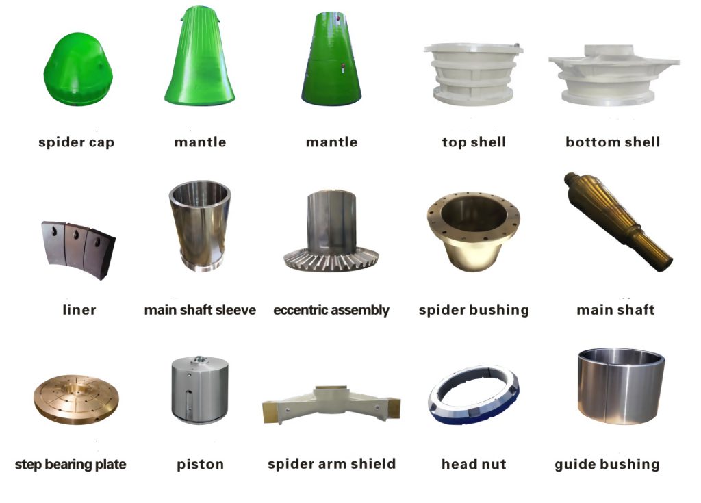 superior gyratory crusher parts