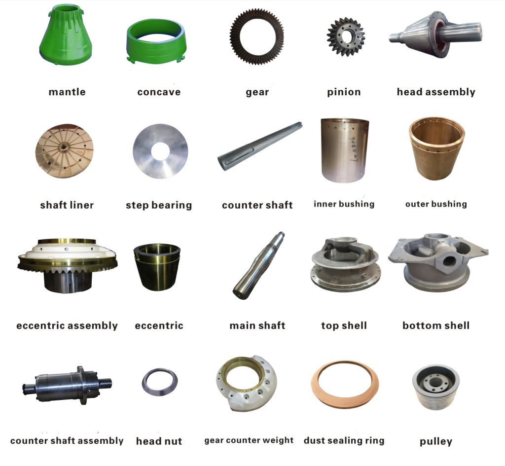 GP Cone Crusher Parts